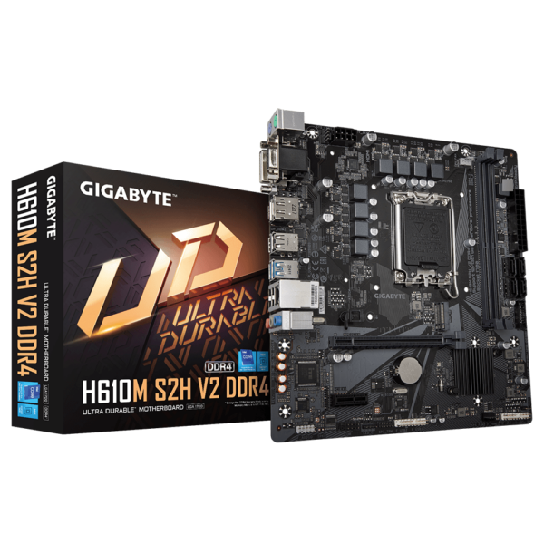 MB GIGABYTE H610M S2H V2 LGA1700 DDR4 „H610M S2H V2 DDR4”