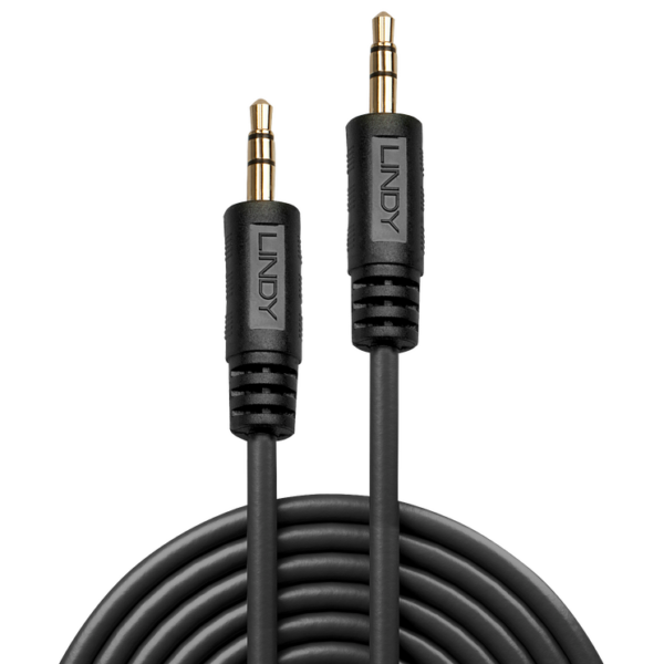 Cablu Lindy 3m Audio Cable 3.5mm stereo „LY-35643” (timbru verde 0.08 lei)
