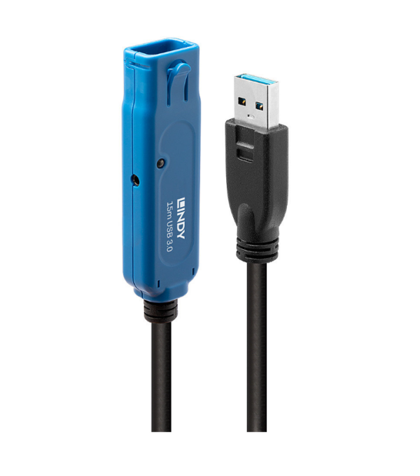 Lindy Cablu USB 3.0 Ext. Activ 15m Pro „LY-43229” (timbru verde 0.8 lei)