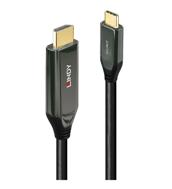 Cablu Lindy 3m Type-C la HDMI 8K60 „LY-43369” (timbru verde 0.8 lei)