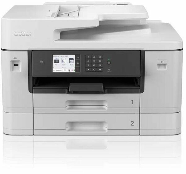 Multifunctional Inkjet Color BROTHER MFC-J3940DW, A3, Functii: Impr.|Scan.|Cop.|Fax, Viteza de Printare Monocrom: 28ipm, Viteza de printare color: 28ipm, Conectivitate:USB|Retea|WiFi, Duplex:Da, ADF:DADF(timbru verde 11 lei) „MFCJ3940DWYJ1”