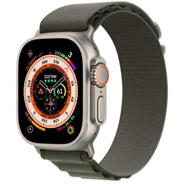 Apple Watch Ultra Cellular 49mm Green „MQEX3” (timbru verde 0.18 lei)
