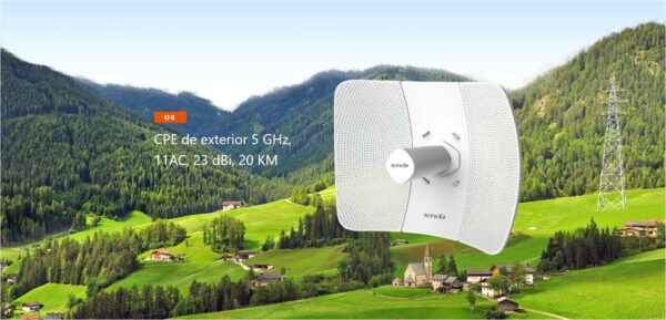 TENDA 5GHZ 23DBI 11AC OUTDOOR CPE „O8” (timbru verde 0.8 lei)