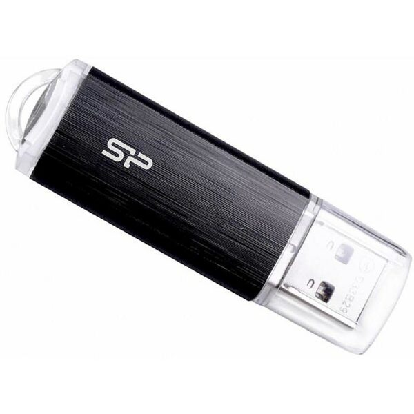 USB Flash Drive SP, Blaze B02, 3.2, 32GB, Negru „SP032GBUF3B02V1K” (timbru verde 0.03 lei)