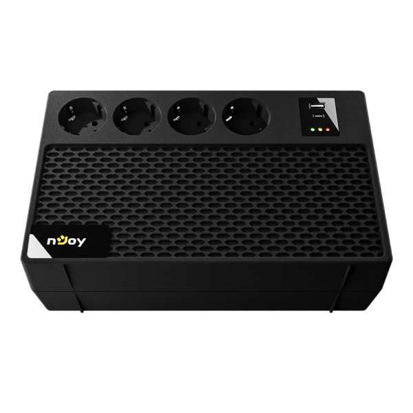 nJoy | UPCSBLS665TRPCG01B | Renton 650 PLUS | UPS |Line interactive | 650 VA | 360 W | Tower | Nr iesiri 4 Schuko, 1 x USB-C, 1 x USB-A | Intrare Schuko „UPCSBLS665TRPCG01B” (timbru verde 11 lei)