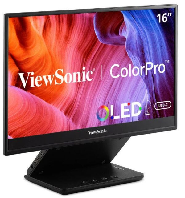 MONITOR LCD 16″ OLED PORTABLE/VP16-OLED VIEWSONIC „VP16-OLED” (timbru verde 7 lei)