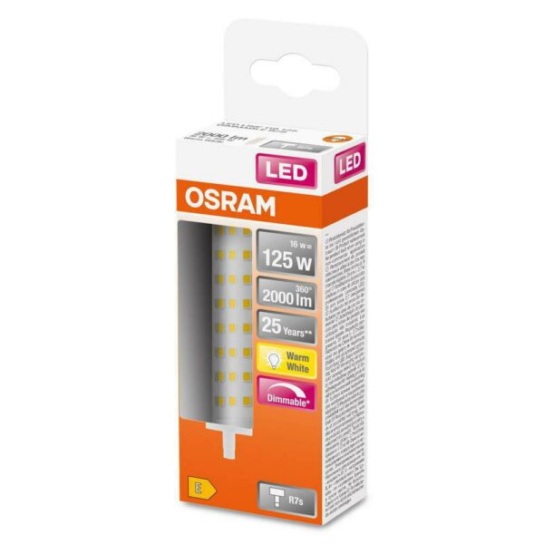 LEDLI118125D 16W/827 230V R7S FS1 OSRAM „000004058075432550” (timbru verde 0.45 lei)