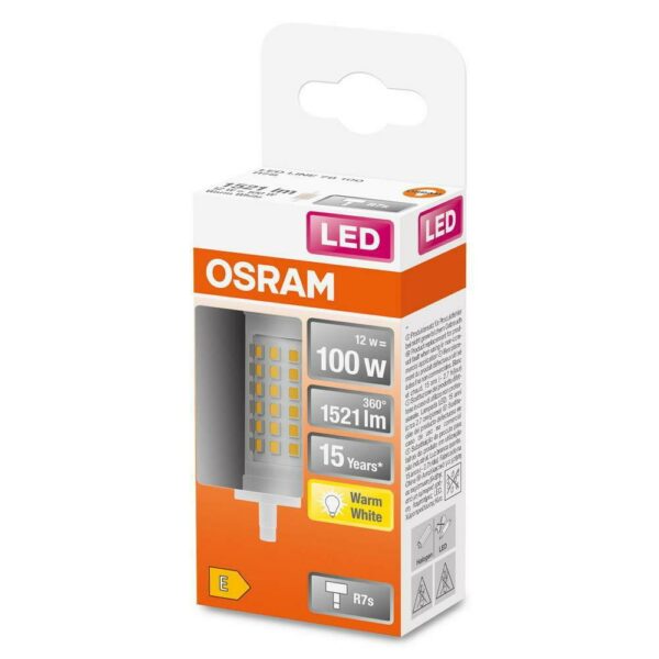 LEDLI78100 12W/827 230V R7S FS1 OSRAM „000004058075432635” (timbru verde 0.45 lei)