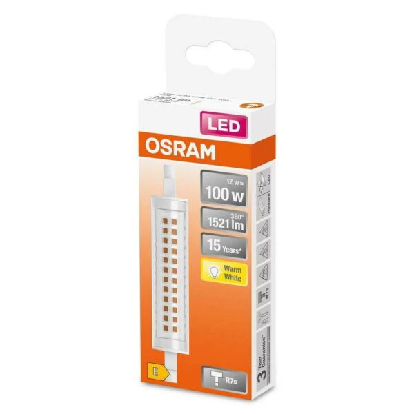 LESLIM118100 12W/827 230V R7S FS1 OSRAM „000004058075432734” (timbru verde 0.45 lei)