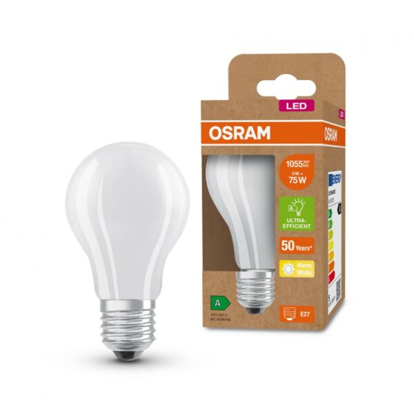 LED CLA75 5W/830 230VGLFR EA E27FS1OSRAM „000004099854009631” (timbru verde 0.45 lei)