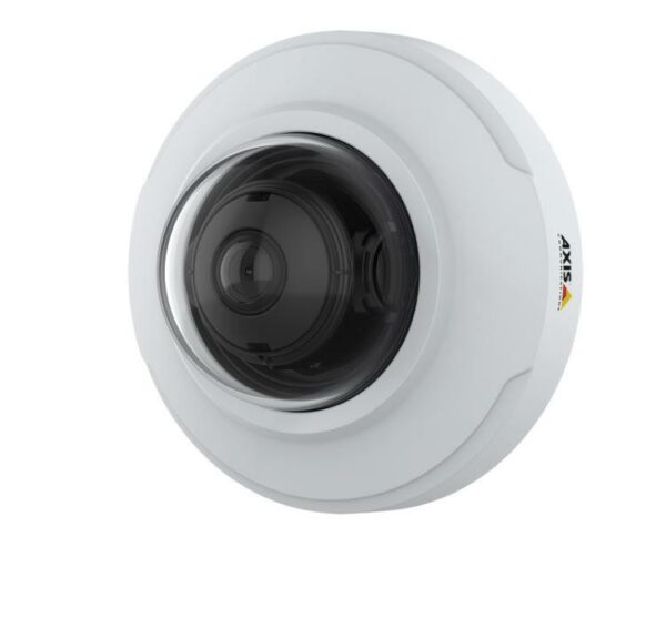 CAMERA IP Axis, dome pt. interior | exterior, dist. IR nespecificat, tip lentila fixa 2.4 mm, 4 Mpx, PoE, slot SD card, „02374-001” (timbru verde 0.8 lei)