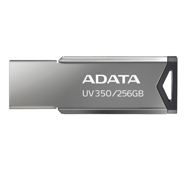 MEMORIE USB 3.2 ADATA, 256 GB, corp metalic, gri „AUV350-256G-RBK” (timbru verde 0.03 lei)