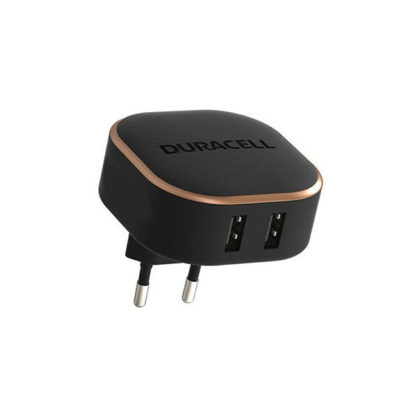 Incarcator Duracell dual USB-A 17WBlack „DRACUSB14-EU” (timbru verde 0.18 lei)
