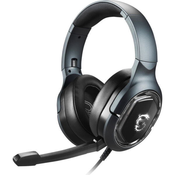 MSI Immerse GH30 virtual 7.1 surround sound USB Over-ear GAMING Headset with In-line controller RGB Mystic Light „IMMERSE GH50” (timbru verde 0.8 lei)