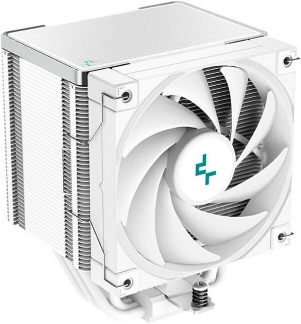 Cooler Deepcool „AK500 WH”, compatibil skt. Intel si AMD, racire cu aer, ventilator 120 mm, 1550 rpm, inaltime cooler 158mm, 5 heatpipe, „R-AK500-WHNNMT-G” (timbru verde 2.00 lei)