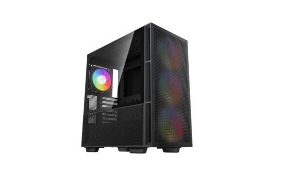 CARCASE DeepCool „CH560” Middle Tower ATX, USB3.0xxxx2, Audioxxxx1, negru, „R-CH560-BKAPE4-G-1” (timbru verde 0.32 lei)