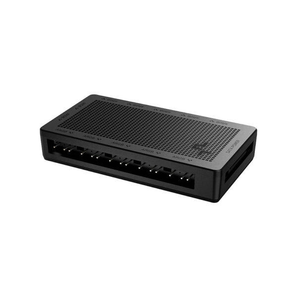VENTILATOR DeepCool „SC700” FUN HUB DEEPCOOl 12 port 3 pin ARGB, control PWM , „R-SC700-BKNSNN-G”