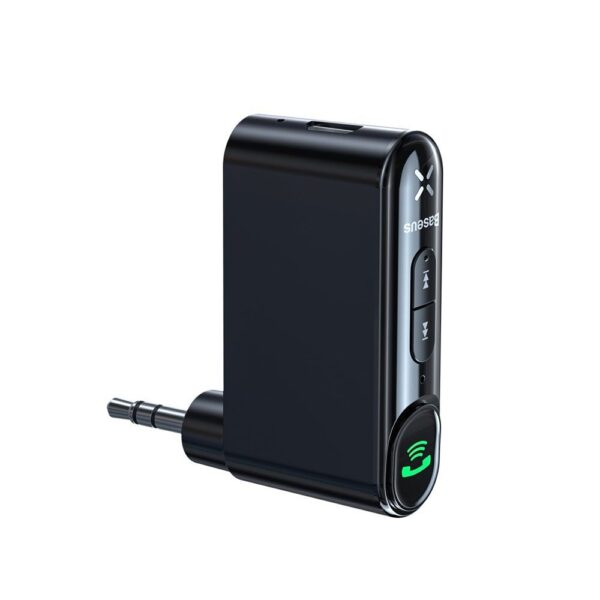 RECEPTOR WIRELESS Jack Baseus, adaptor Bluetooth Jack, bluetooth 5.0, high resolution sound, negru „WXQY010001” (timbru verde 0.18lei)