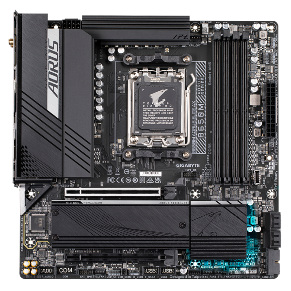 Placa de baza GIGABYTE B650M AORUS ELITE AX „B650M AORUS ELITE AX”