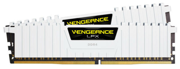 Corsair Vengeance LPX 16GB, DDR4, 3200MHz, CL16, 2x8GB, 1.35V, Alb „CMK16GX4M2B3200C16W”