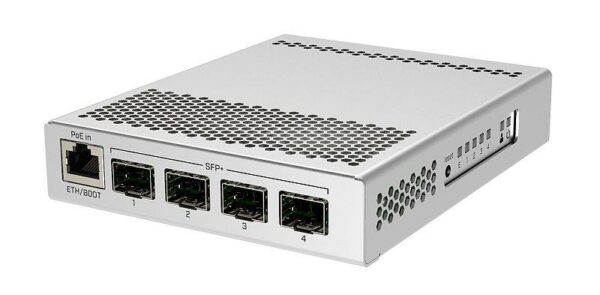 NET ROUTER/SWITCH 4 SFP+/CRS305-1G-4S+IN MIKROTIK „CRS305-1G-4S+IN” (timbru verde 2 lei)