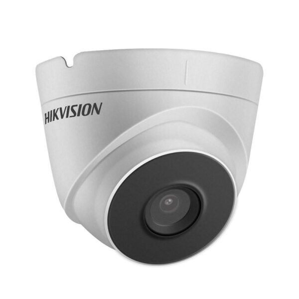 CAMERA IP Hikvision, turret pt. interior | exterior, dist. IR 30 m, tip lentila fixa 2.8 mm, 4 Mpx, microfon, PoE, slot SD card, „DS-2CD1343G0-IUF2C” (timbru verde 0.8 lei)