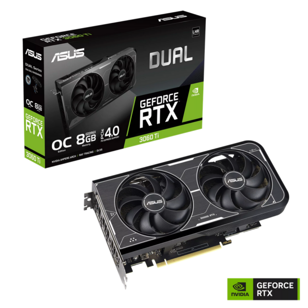 Asus GF Dual RTX 3060 Ti 8G OC „DUAL-3060TI-O8GD6X”