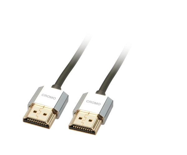 Cablu Lindy 1m High Speed HDMI CROMO „LY-41671” (timbru verde 0.18 lei)