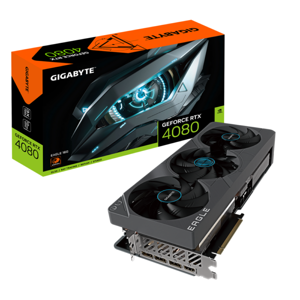 GB AORUS GeForce RTX 4080 16GB EAGLE „N4080EAGLE-16G”