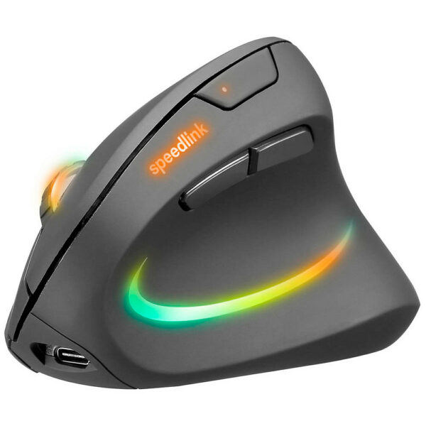 MOUSE SPEEDLINK PIAVO PRO ERGONOMIC WIRELESS BLACK „SL-630026-BK” (timbru verde 0.18 lei)