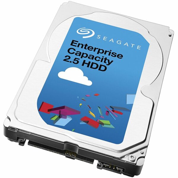SEAGATE EXOS 7E2000 Enterprise Capacity 2.5 2TB HDD 4KNative 7200rpm 128MB cache 2.5inch SATA 6Gb/s 24×7 long-term usage BLK „ST2000NX0243”