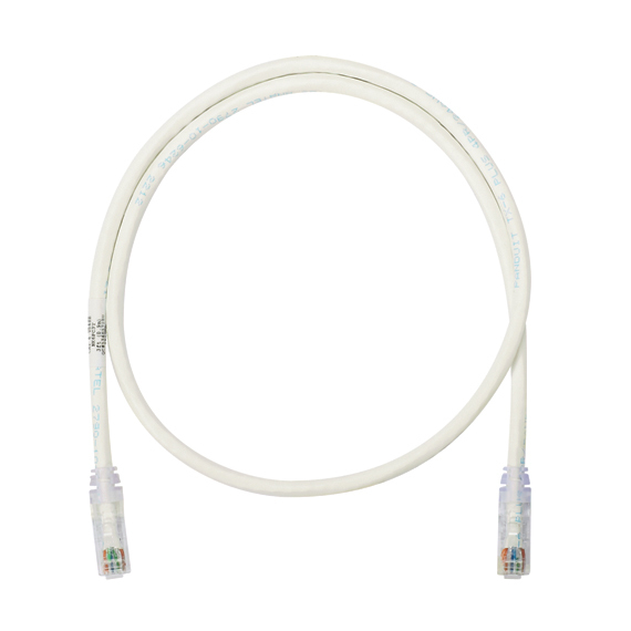PANDUIT UTP28X1.5M Cat 6A 28 AWG UTP Copper Patch Cord 1.5m White – Made in Romania „UTP28X1.5M” (timbru verde 0.08 lei)
