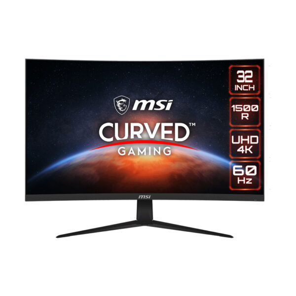 MSI G321CUV 31.5inch VA UHD Curve 1500R 250cd/m2 60Hz 5ms HDMIx2 DP „G321CUV” (timbru verde 7 lei)