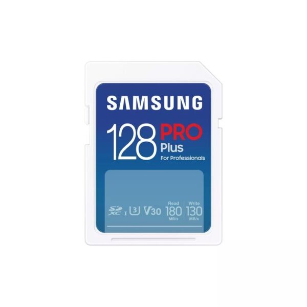 SAMSUNG PRO Plus SD Memory Card 128GB „MB-SD128S/EU” (timbru verde 0.03 lei)