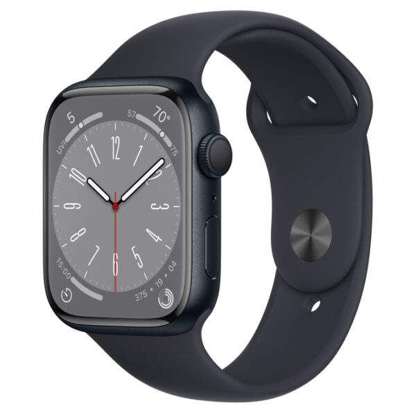 Apple Watch S8 GPS 45mm+BandM/L-Midnight „MNUL3” (timbru verde 0.18 lei)