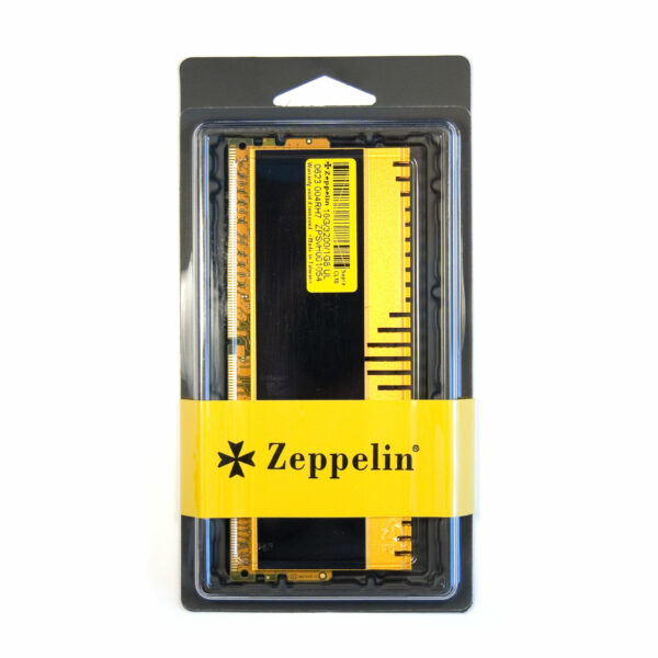 Memorie DDR Zeppelin DDR4 Gaming 16GB frecventa 3200 MHz, 1 modul, radiator, retail „ZE-DDR4-16G3200-RD-GM”