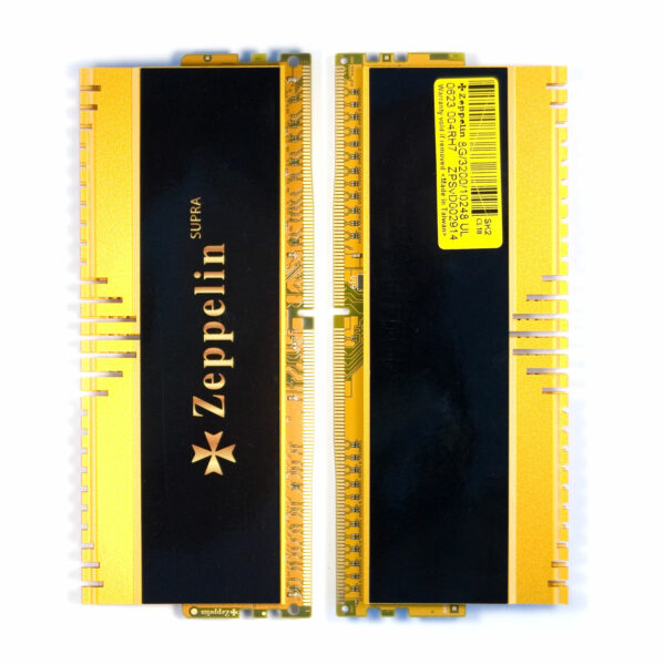 Memorie DDR Zeppelin DDR4 Gaming 16GB frecventa 3200 Mhz (kit 2x 8GB) dual channel kit, radiator, (retail) „ZE-DDR4-16G3200-RD-GM-KIT”