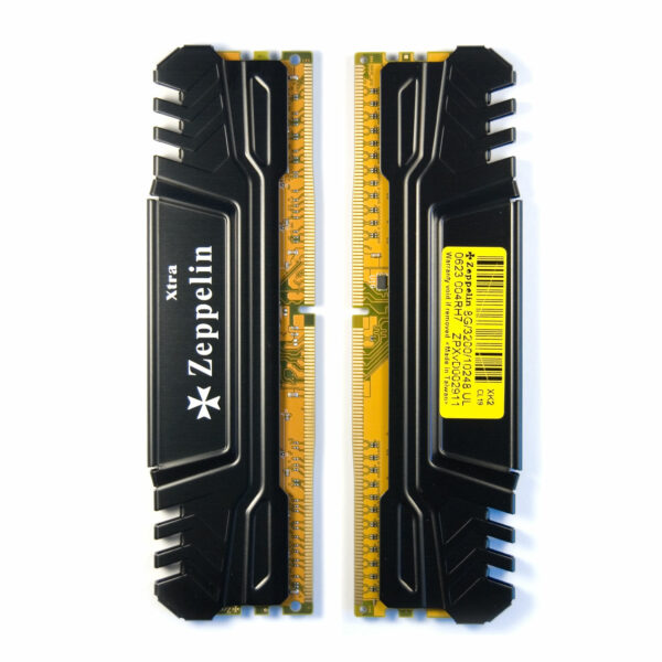 Memorie DDR Zeppelin DDR4 16GB frecventa 3200 Mhz (kit 2x 8GB) dual channel kit, radiator, (retail) „ZE-DDR4-16G3200-RD-KIT”