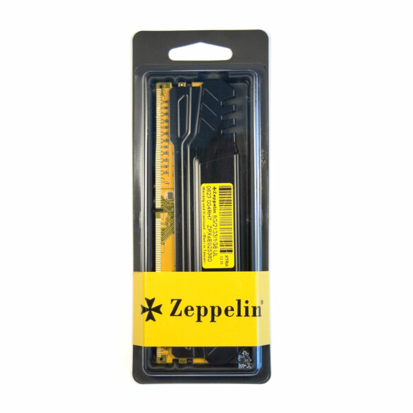 Memorie DDR Zeppelin DDR4 8GB frecventa 2133 MHz, 1 modul, radiator, retail „ZE-DDR4-8G2133-RD”
