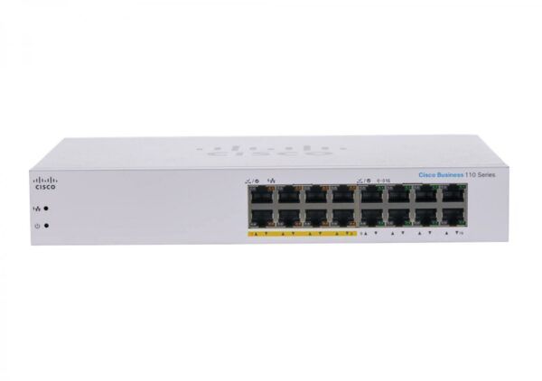 CISCO CBS110-16PP 16GB UNMNG SWITCH „CBS110-16PP” (timbru verde 2 lei)