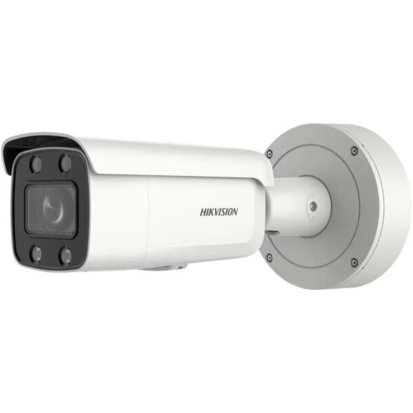 CAMERA IP Hikvision, bullet pt. interior | exterior, dist. IR varifocala 3.6 – 9 mm, tip lentila 60 m, 4 Mpx, PoE, slot SD card, „DS-2CD2647G2-LZSC” (timbru verde 0.8 lei)