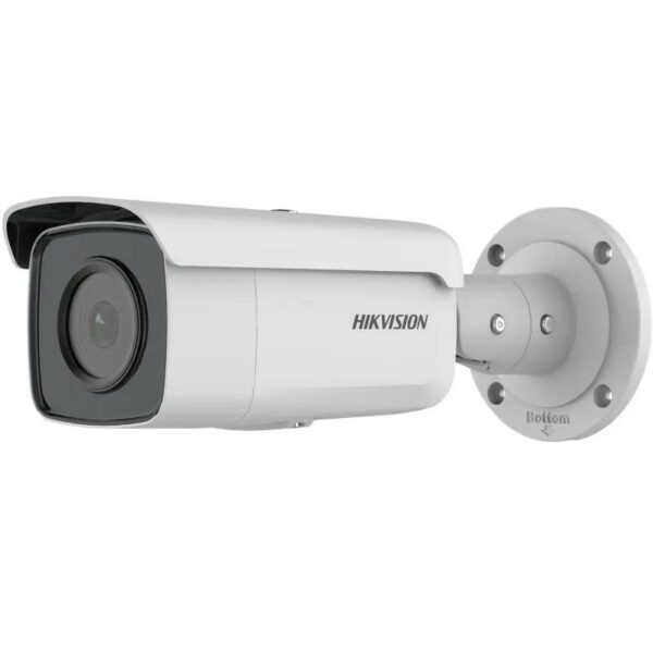 CAMERA IP Hikvision, turret pt. interior | exterior, dist. IR 40 m, tip lentila fixa 2.8 mm, 6 Mpx, slot SD card, „DS-2CD2T66G2PISUSL” (timbru verde 0.8 lei)