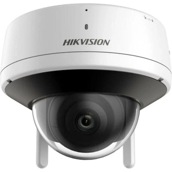 CAMERA IP Hikvision, dome pt. interior | exterior, dist. IR 30 m, tip lentila fixa 2.8 mm, 4 Mpx, microfon, carcasa metal si plastic, slot SD card, „DS-2CV2121G2-IDW2” (timbru verde 0.8 lei)