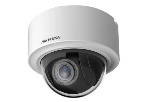 CAMERA IP Hikvision, mini dome pt. interior | exterior, dist. IR nespecificat, tip lentila varifocala 2.8 – 12 mm, 2 Mpx, PoE, slot SD card, „DS-2DE3204W-DET5B” (timbru verde 0.8 lei)