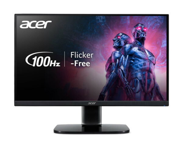 Acer KA220Q H, 21.5 inch, 1920 x 1080, VA, 4 ms, 100 Hz, 250 lm, 3000:1, HDMI, VGA, DVI, Negru „UM.WX0EE.H02” (timbru verde 7 lei)