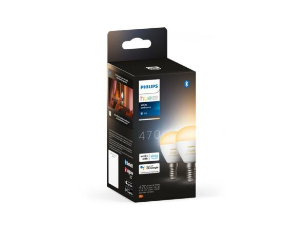 PHILIPS HUEWA 5.1W LUSTER E14 2P EU „000008719514491168” (timbru verde 0.90 lei)