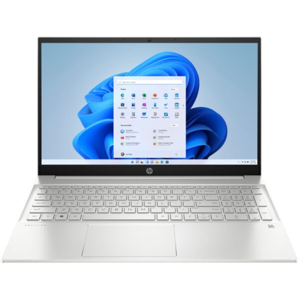 HP Pavilion 15-eg2010nq Intel Core i7-1255U 15.6inch FHD AG 16GB 512GB PCIe Intel Iris Xe W11H Natural Silver „6M341EA#AKE” (timbru verde 4 lei)