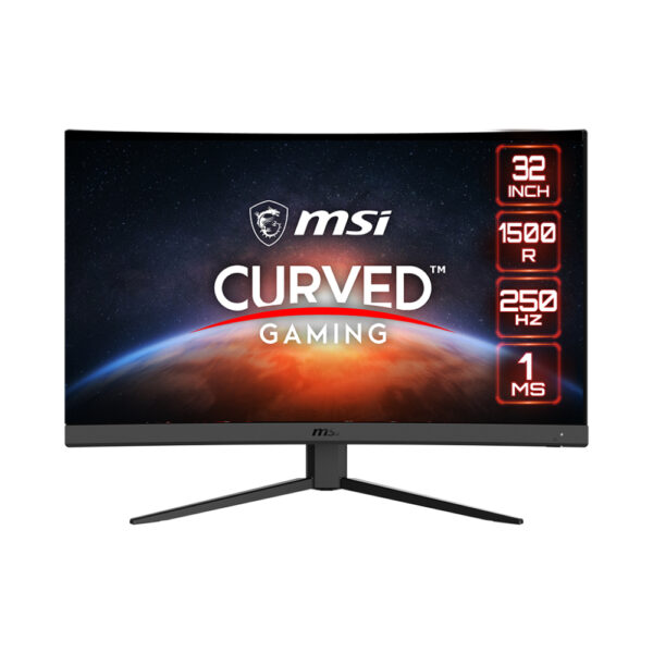 MSI G32C4X 31.5inch VA FHD Curve 1500R 300cd/m2 250Hz 1ms HDMIx2 DP „G32C4X” (timbru verde 7 lei)