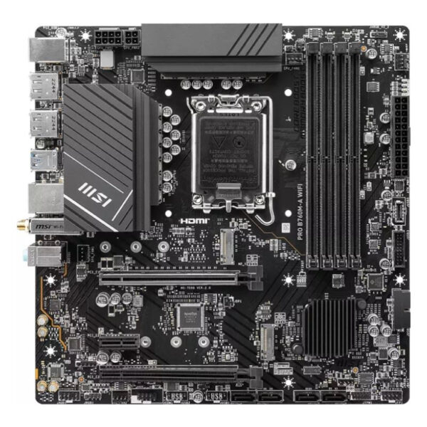 MSI PRO B760M-A WIFI LGA 1700 2xDP 2xHDMI „PRO B760M-A WIFI”