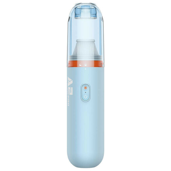 ASPIRATOR de mana Baseus A2 Pro, putere aspirare 6000pa, timp incarcare 3 ore, filtru HEPA, cablu inclus Type-C la USB, albastru „VCAQ040003” (timbru verde 0.8 lei)